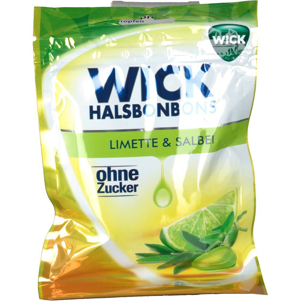 WICK Limette & Salbei ohne Zucker