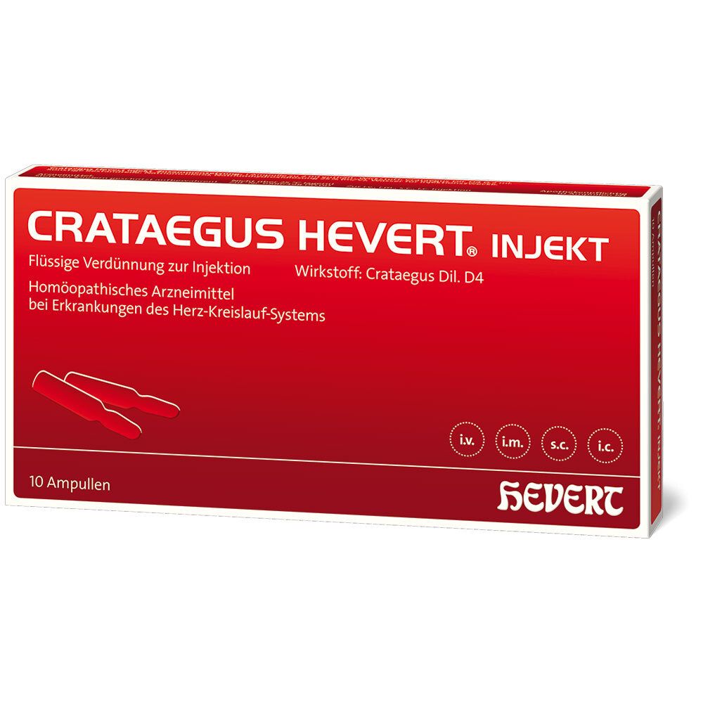 CRATAEGUS HEVERT® injekt Ampullen