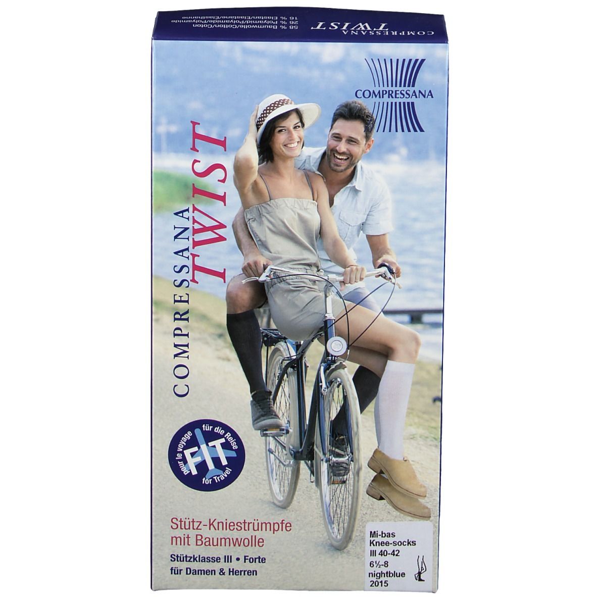 COMPRESSANA Twist Stützstrümpfe