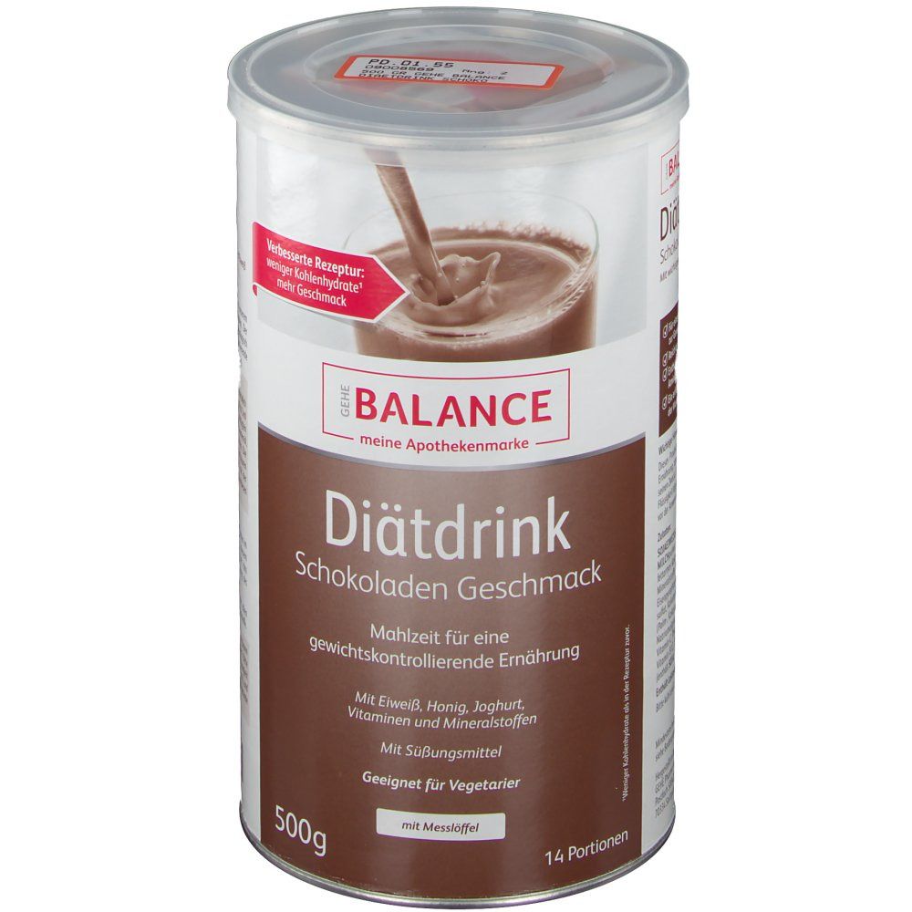 Gehe Balance Diätdrink Pulver Schoko
