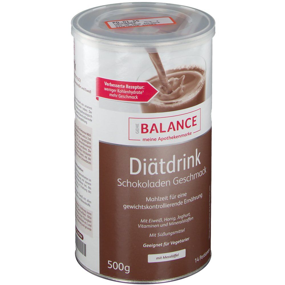 Gehe Balance Diätdrink Pulver Schoko