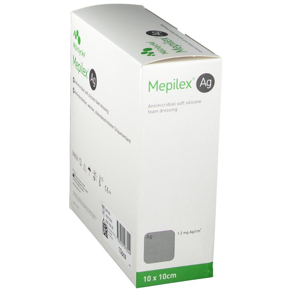 Mepilex® Ag 10 x 10 cm