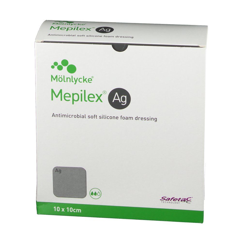 Mepilex® Ag 10 x 10 cm