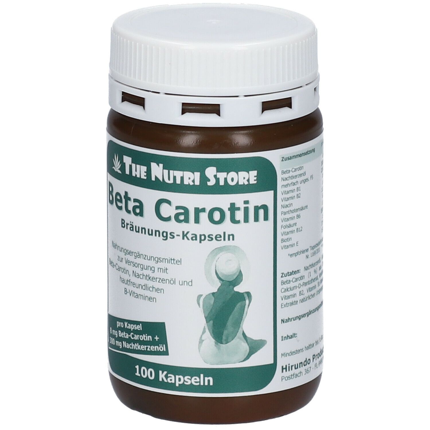 Beta-Carotin 8 mg Bräunungskapseln