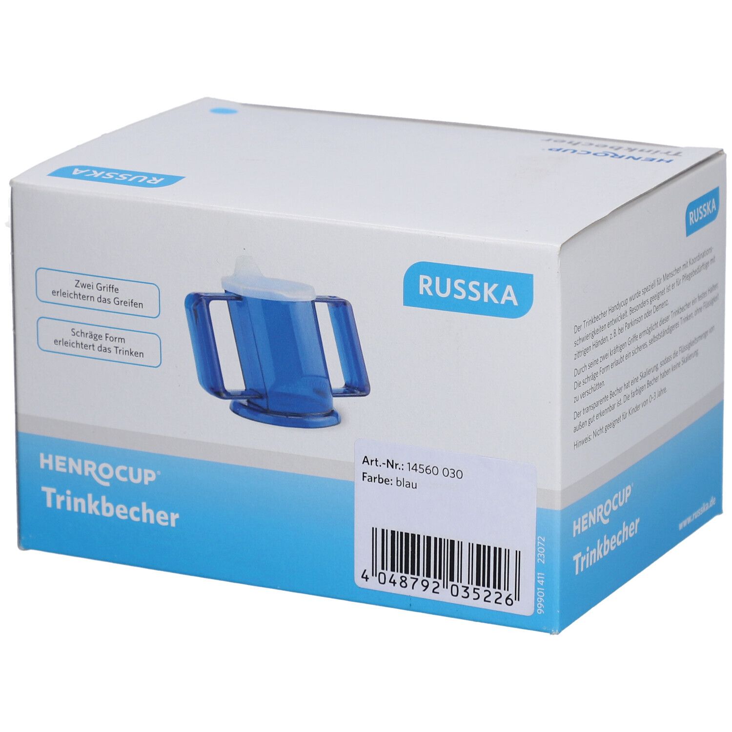 HenroCup® blau, 200 ml