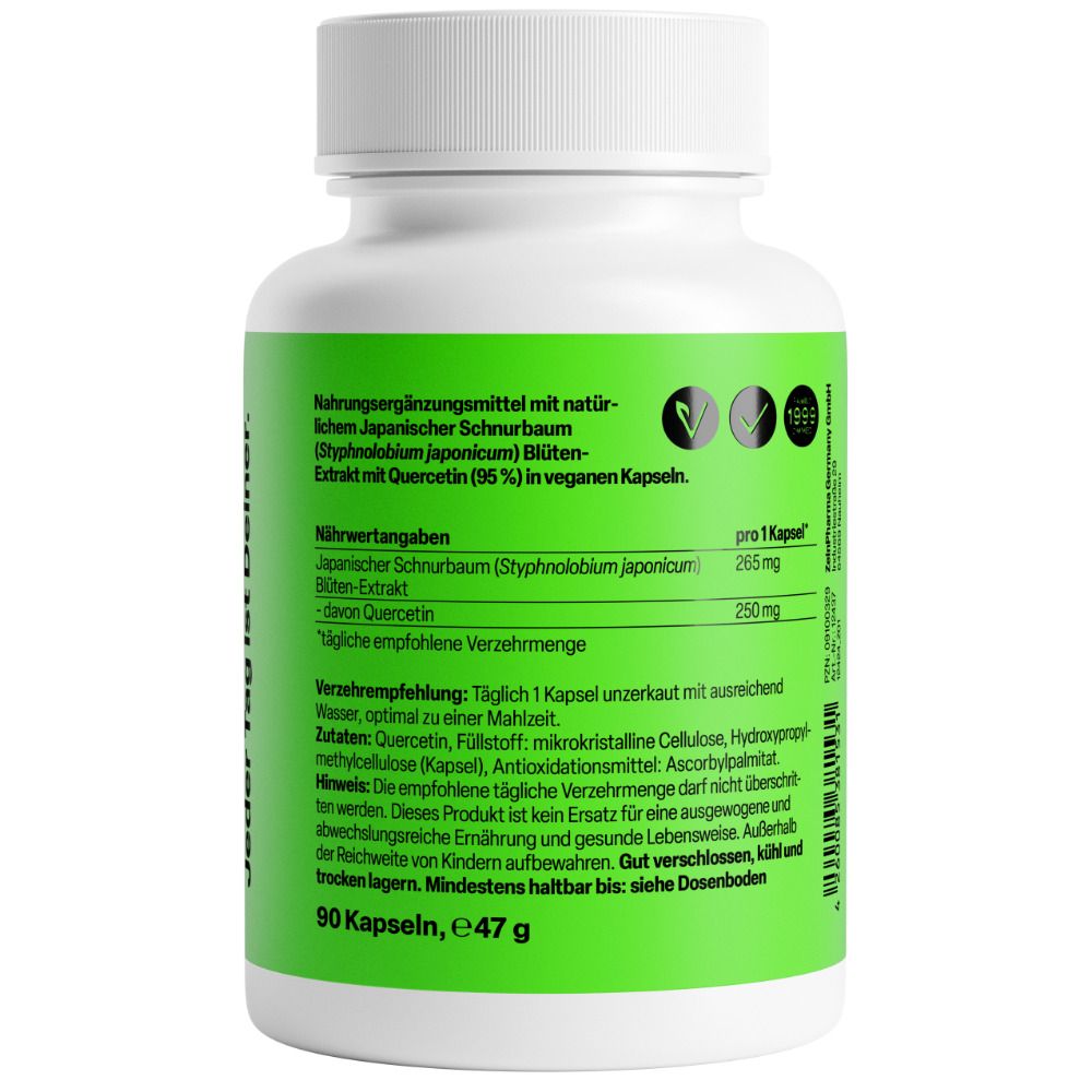 ZeinPharma® Quercetin Kapseln 250 mg