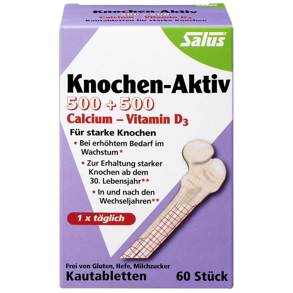 Salus® Knochen-Aktiv Calcium – Vitamin D3