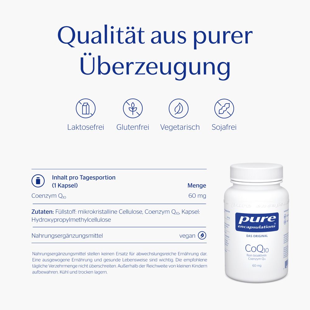 Pure Encapsulations® CoQ10 60mg