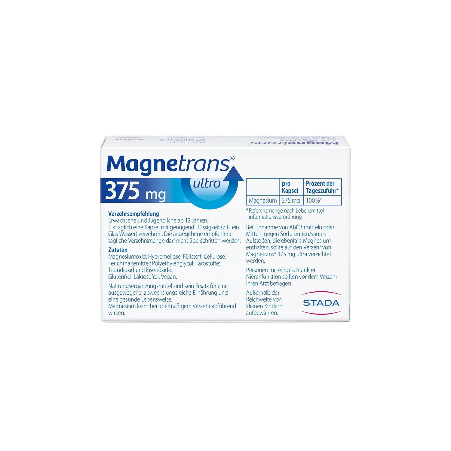 Magnetrans® 375 mg ultra Magnesium Kapseln