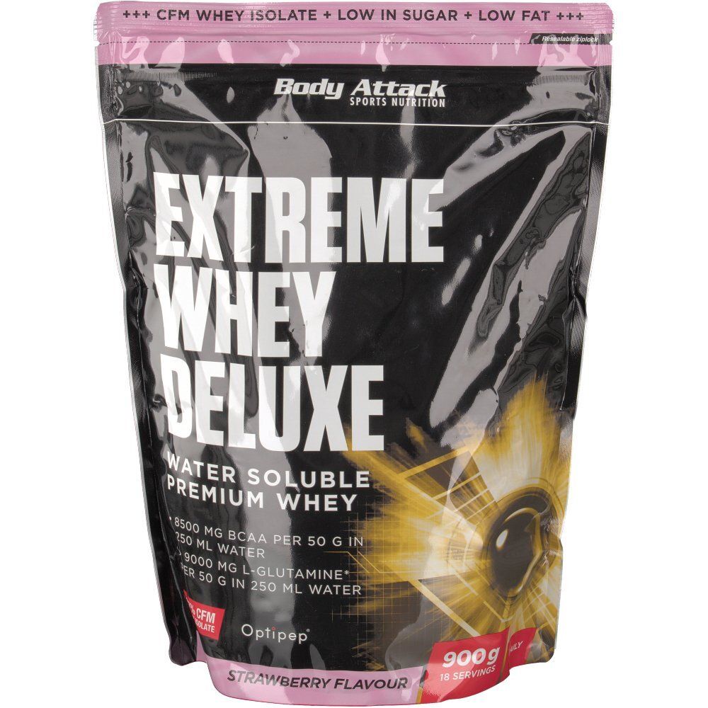 Body Attack Extreme Whey Deluxe Erdbeere