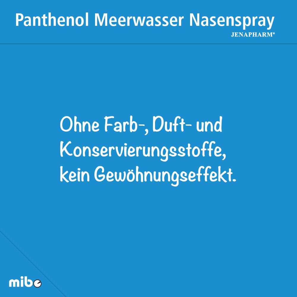 Panthenol Meerwasser-Nasenspray JENAPHARM®