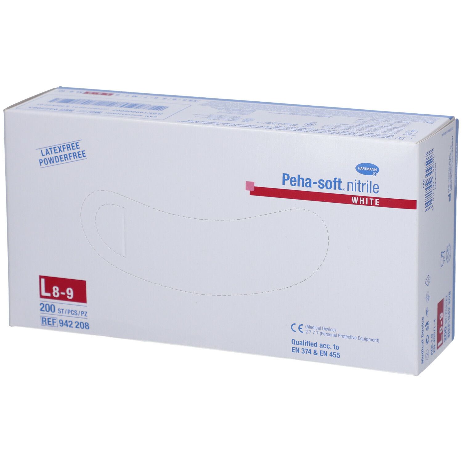 Hartmann Peha-soft® nitrile white Einmalhandschuhe