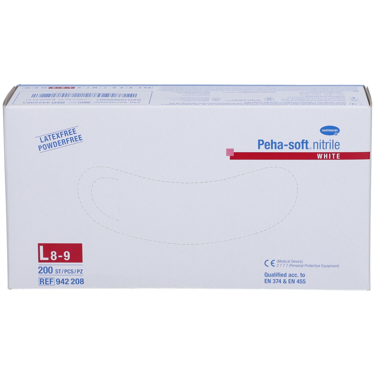 Hartmann Peha-soft® nitrile white Einmalhandschuhe