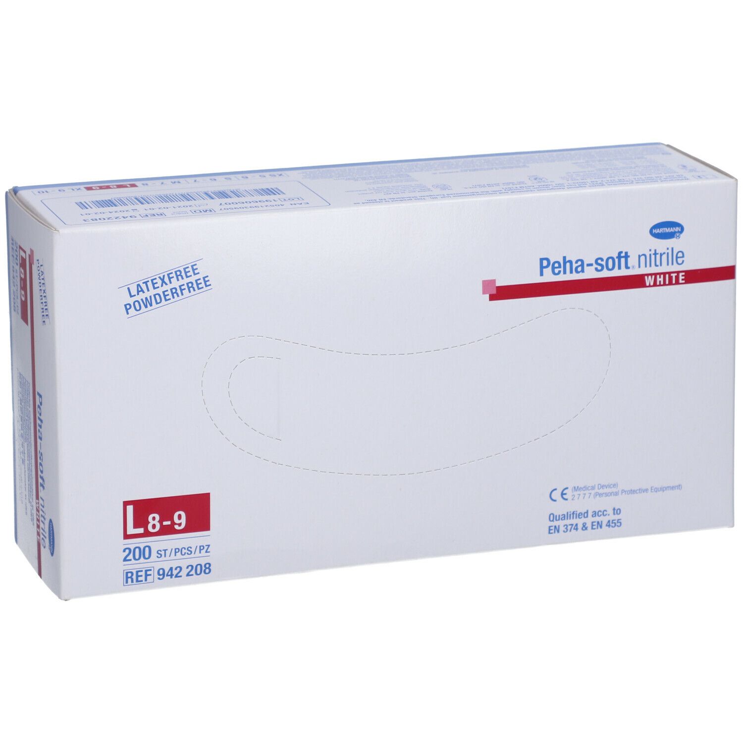 Hartmann Peha-soft® nitrile white Einmalhandschuhe