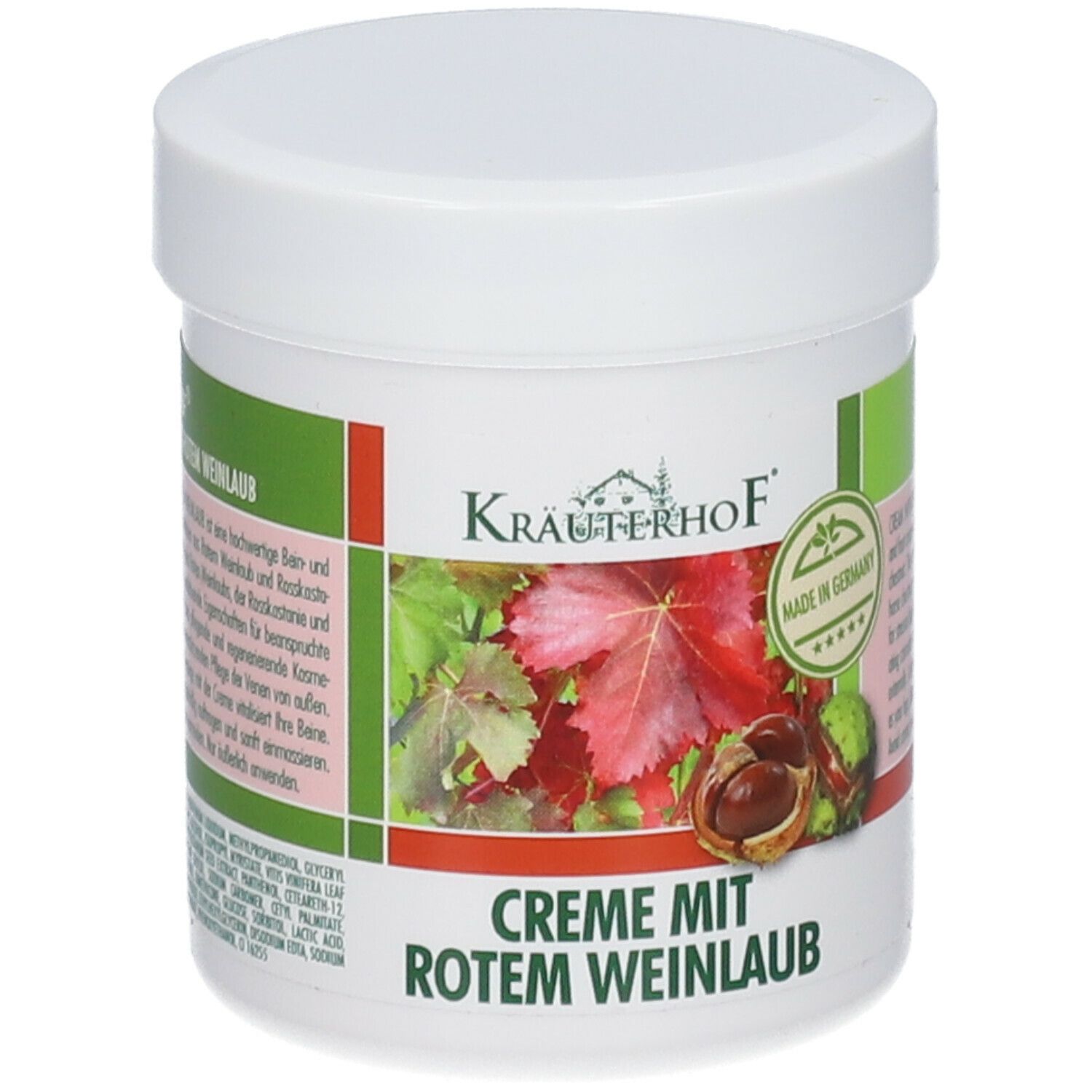 Kräuterhof® Creme mit rotem Weinlaub
