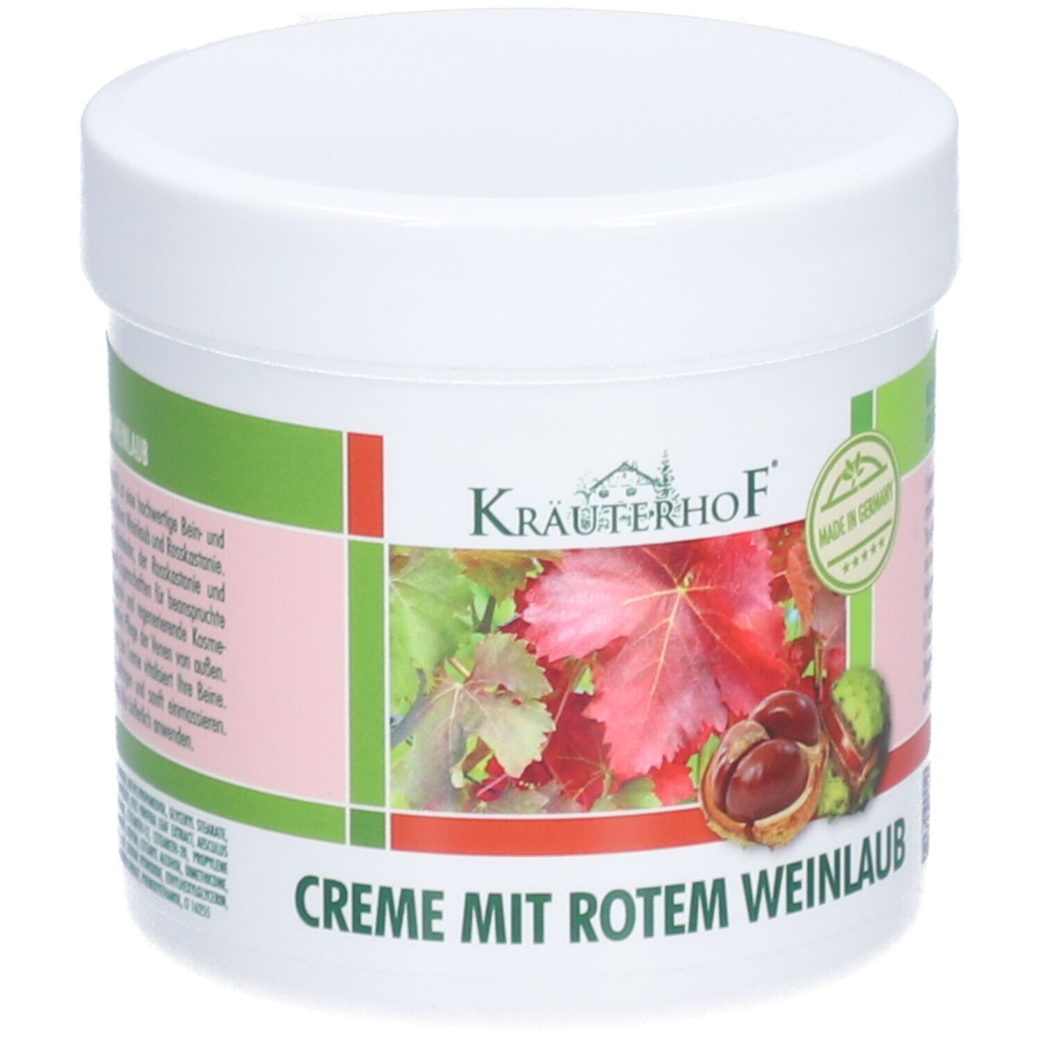 Kräuterhof® Creme mit rotem Weinlaub