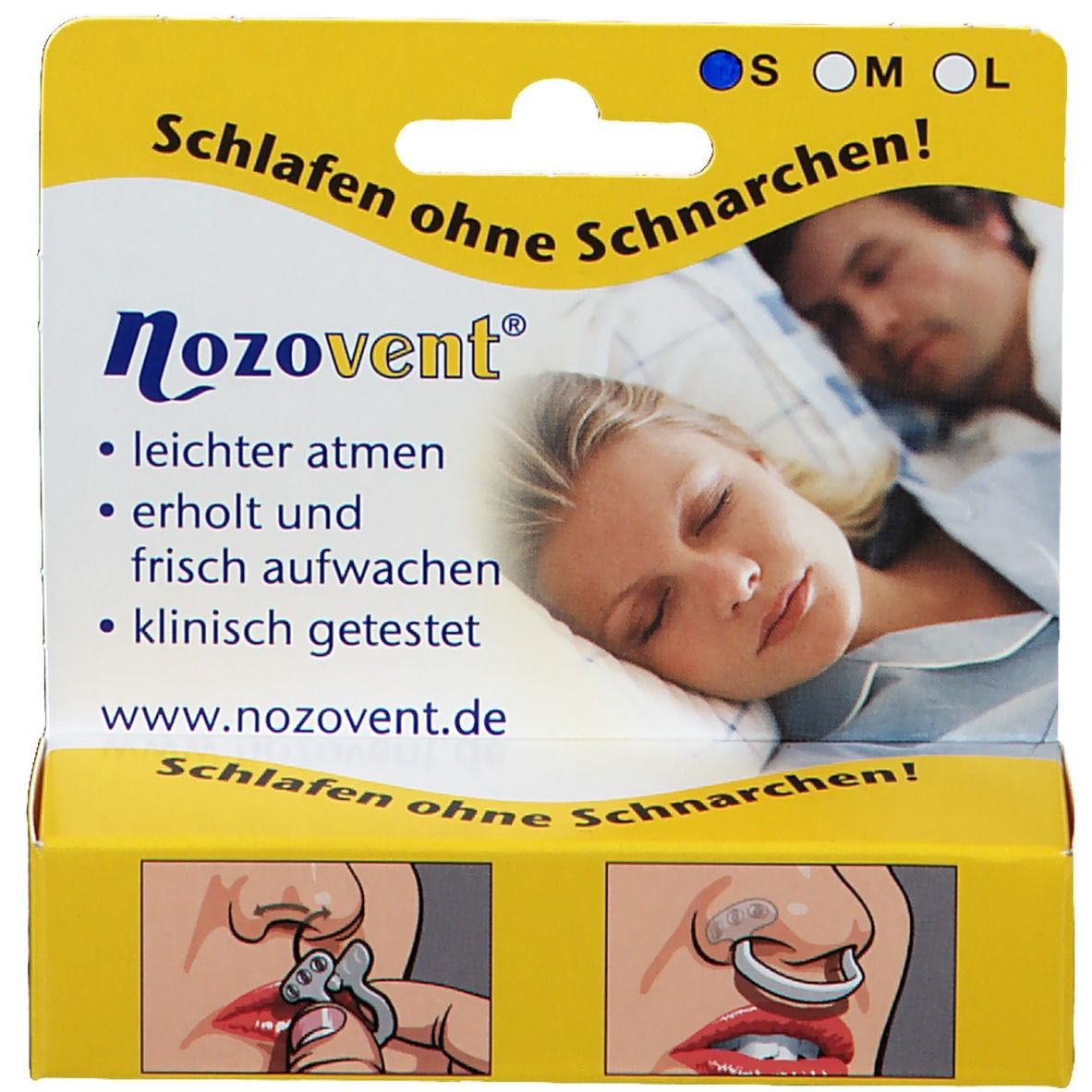 Nozovent® Small Nasenklammer