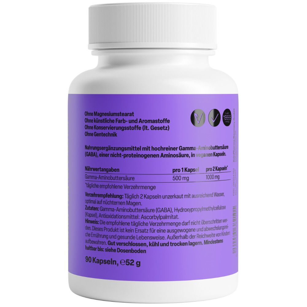 ZeinPharma® Gaba Kapseln 500 mg