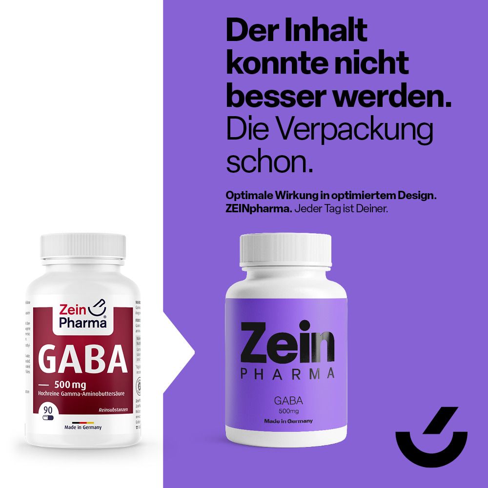 ZeinPharma® Gaba Kapseln 500 mg