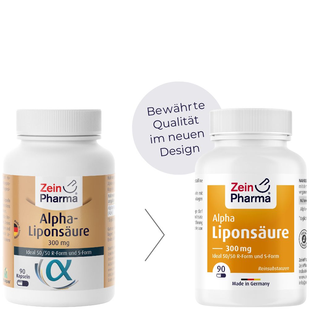 ZeinPharma® Alpha Liponsäure Kapseln 300 mg