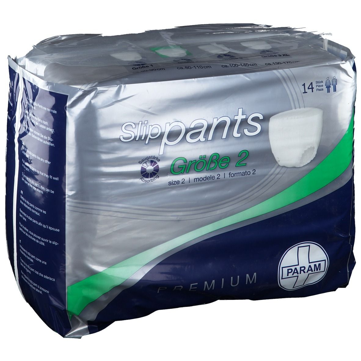 PARAM slip-Pants Premium Größe 2