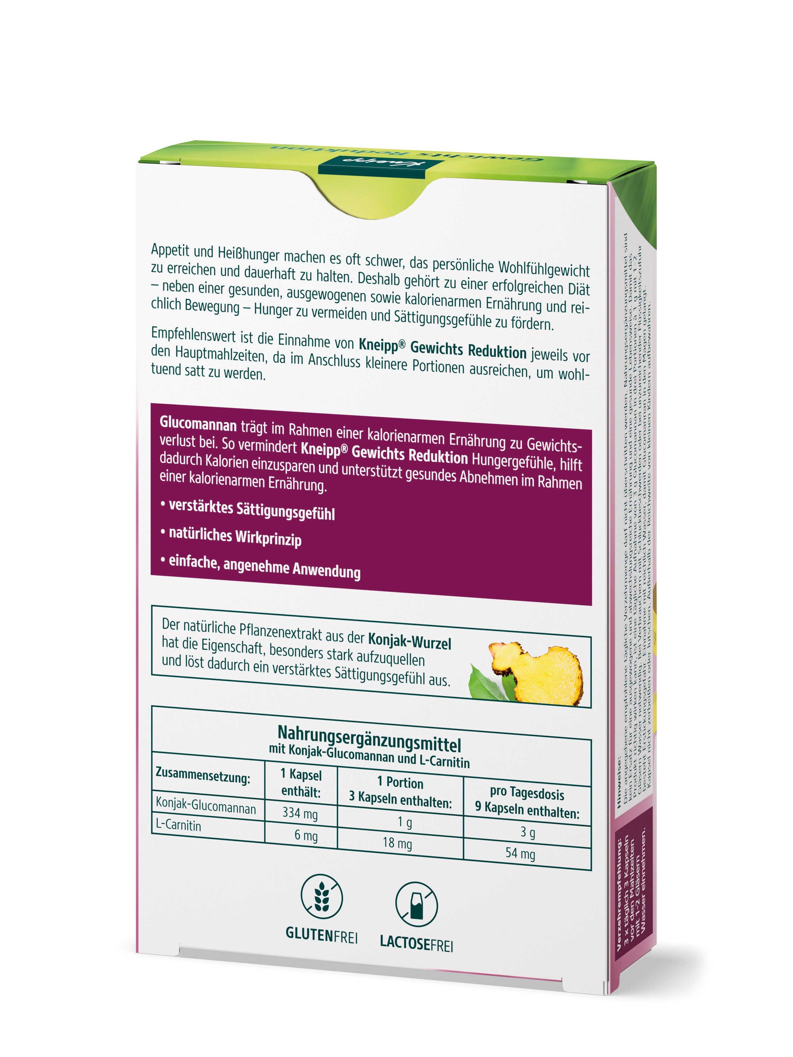 Kneipp® Gewichts-Reduktion Kapseln