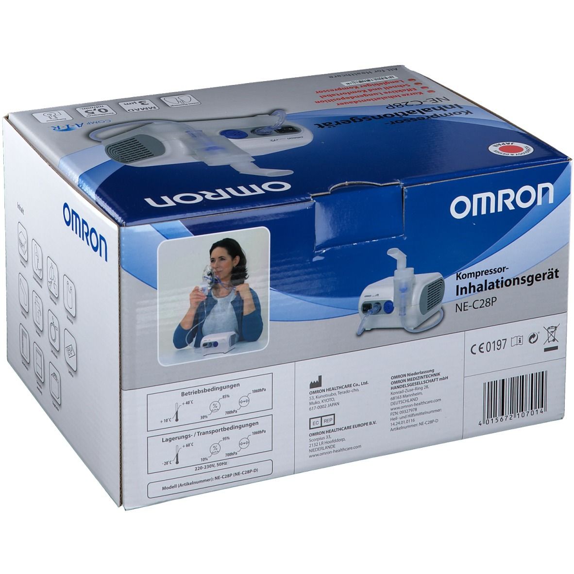 OMRON CompAir C28P Inhalationsgerät