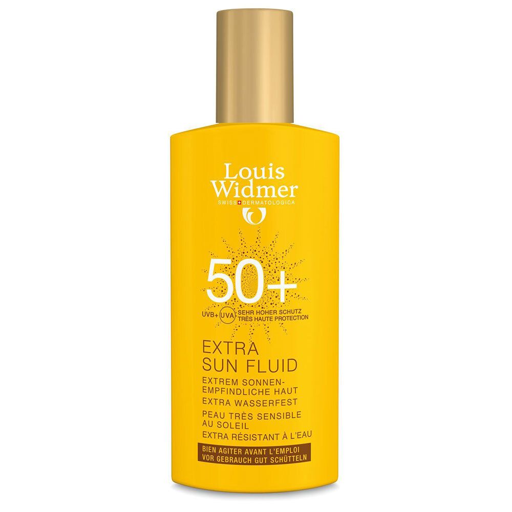 Louis Widmer Extra Sun Fluid Body 50+ unparfümiert