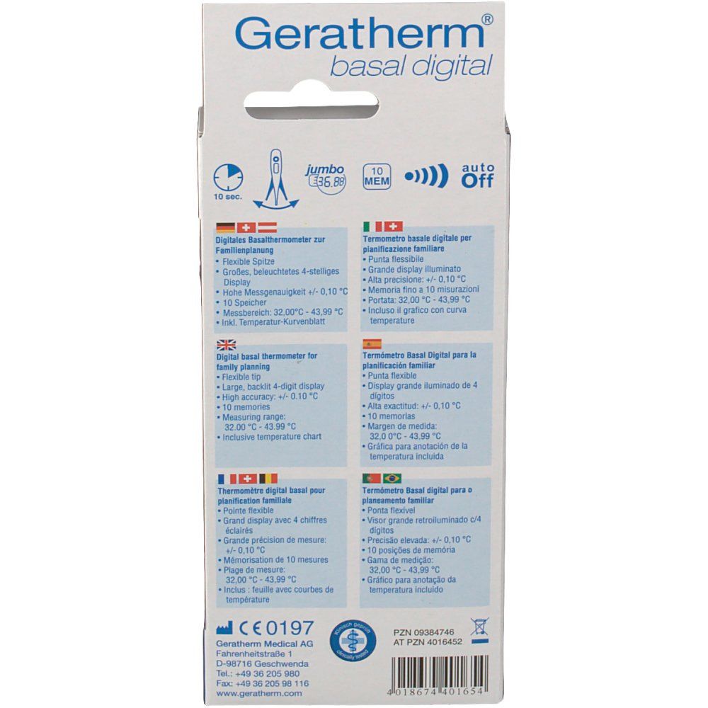 Geratherm® basal digital