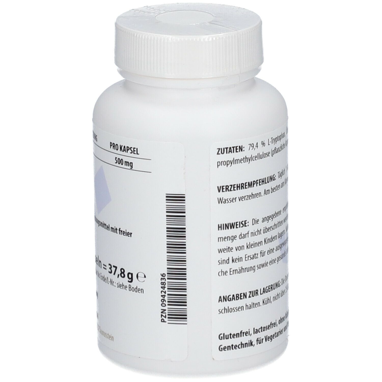 LTryptophan 500 mg 60 St Shop Apotheke