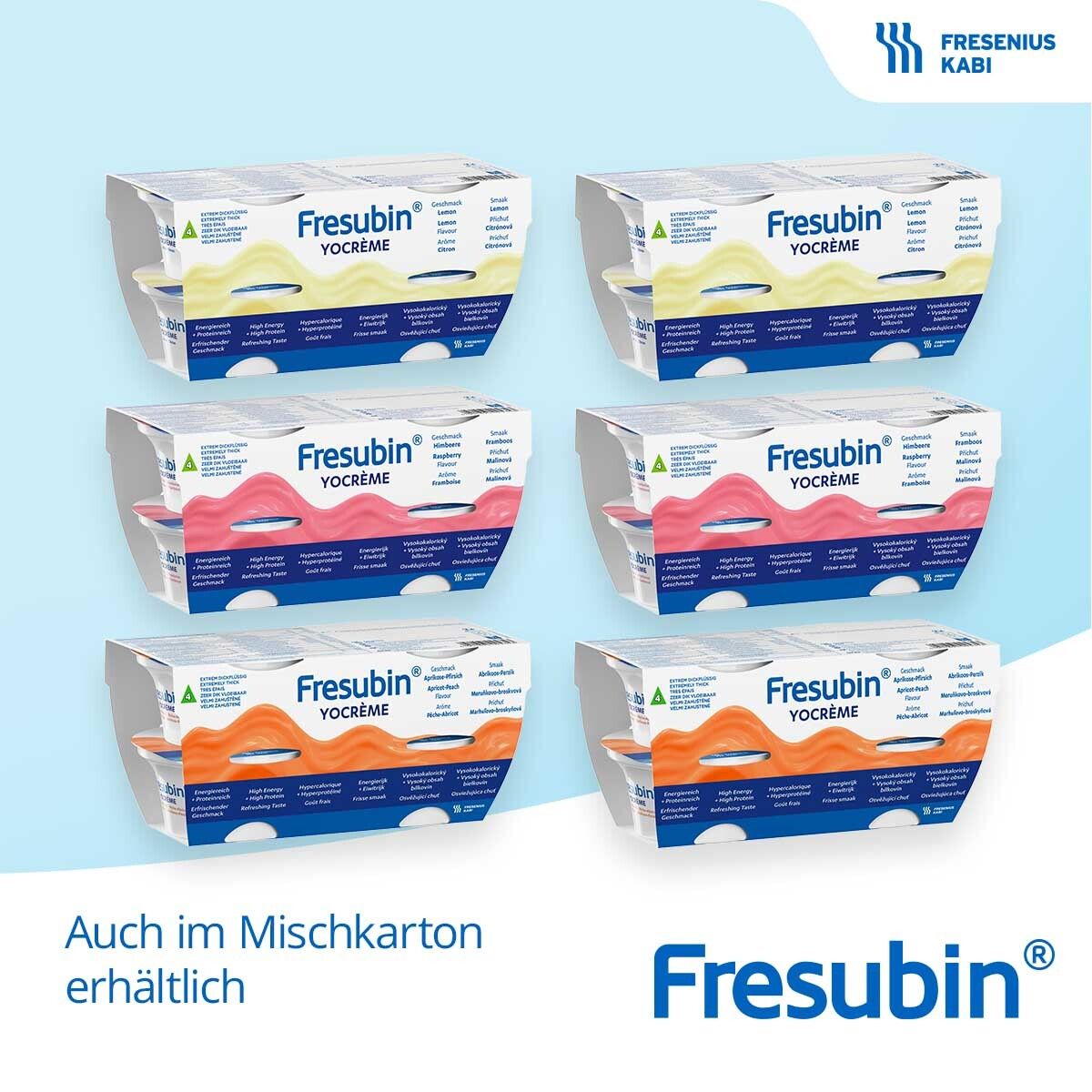 Fresubin YOcreme Himbeere | Aufbaukost bei Mangelernährung & Appetitlosigkeit