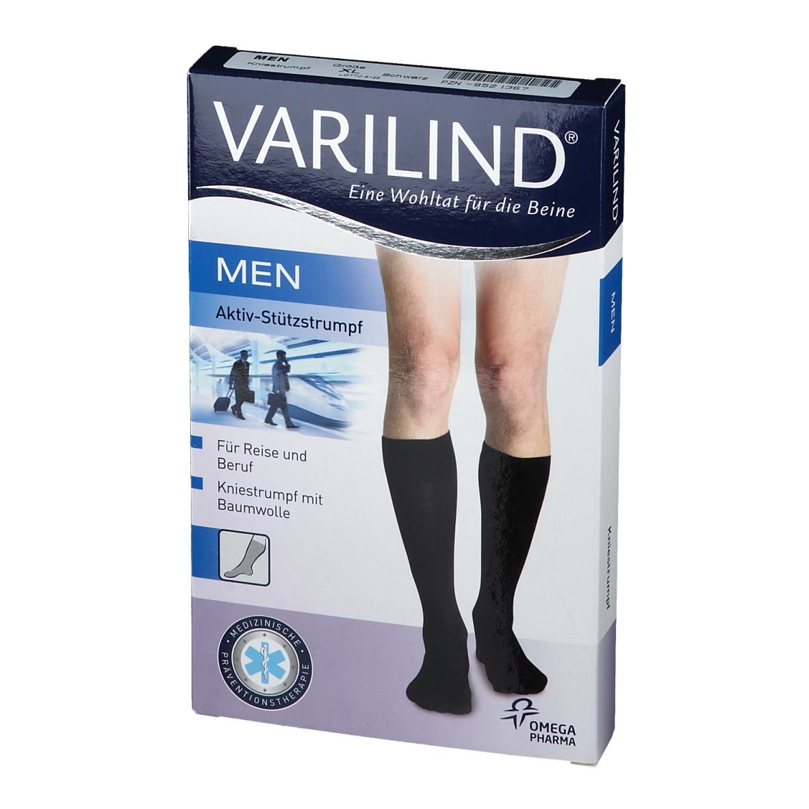 VARILIND® Men 180 DEN Gr. XL schwarz