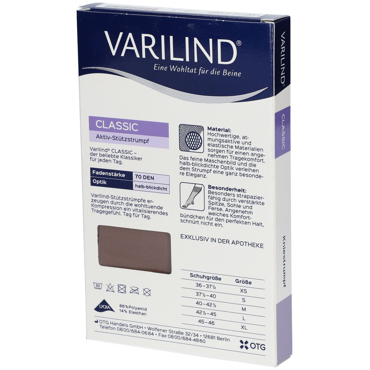 VARILIND® CLASSIC 70 DEN Gr. L diamant