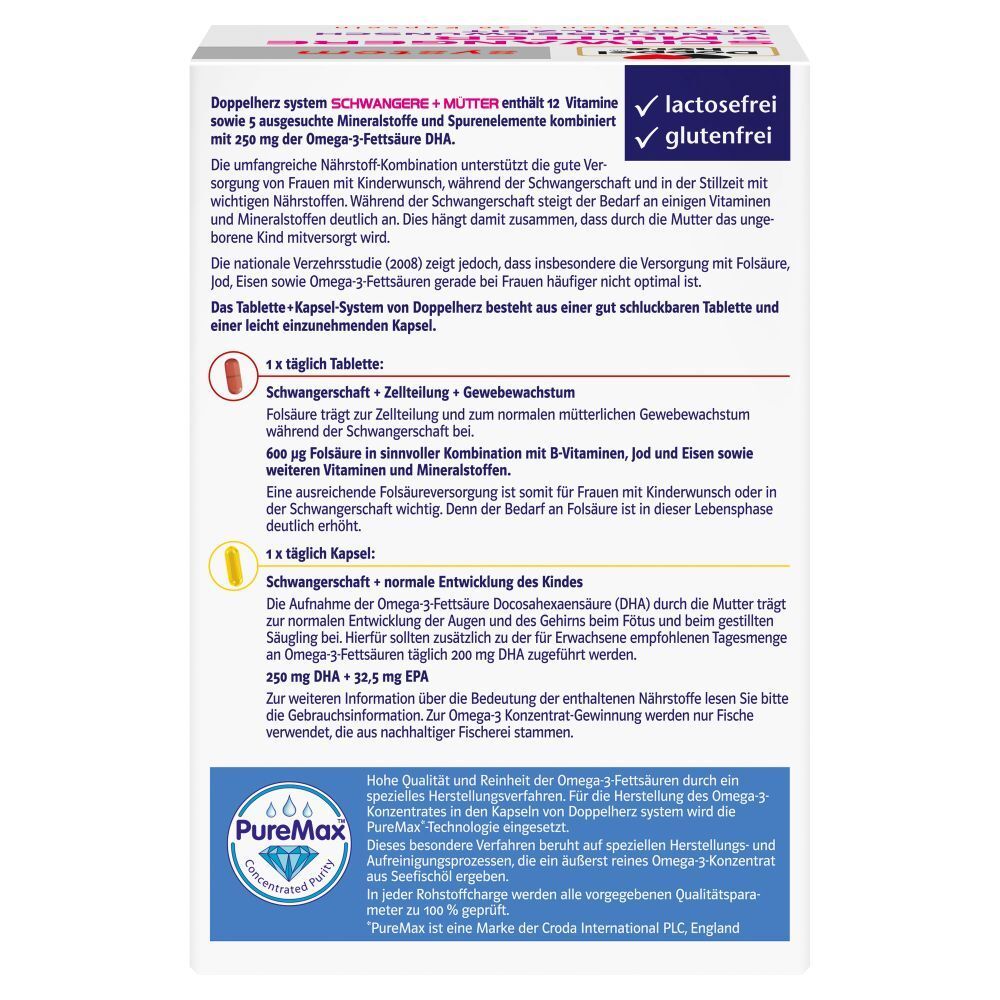 Doppelherz® system Schwangere + Mütter