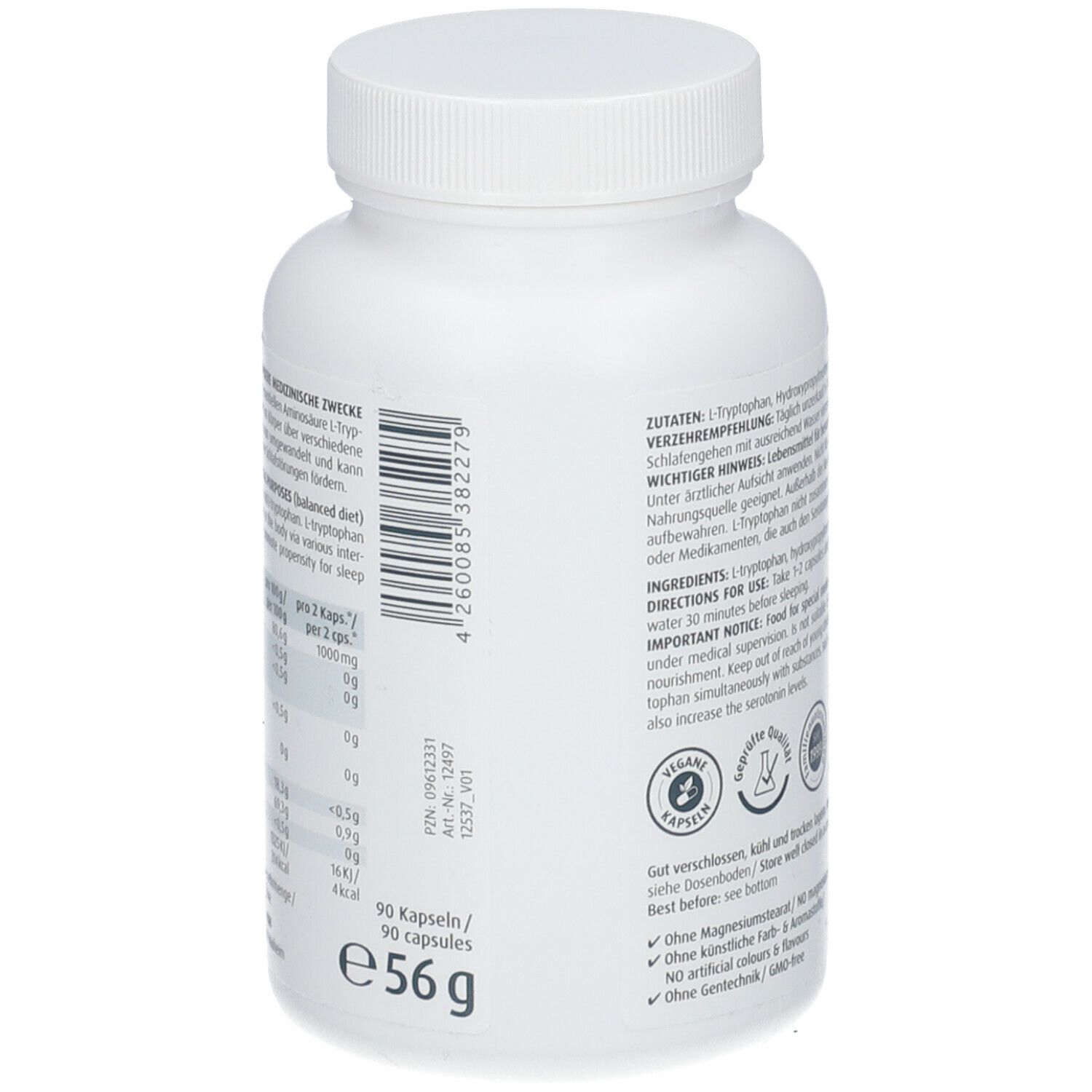 ZeinPharma® L-Tryptophan 500 mg