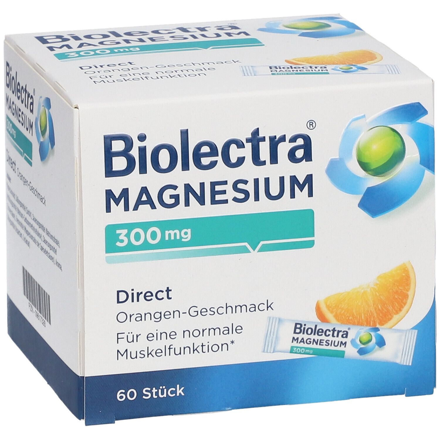Biolectra® Magnesium 300 mg Direct Orangengeschmack
