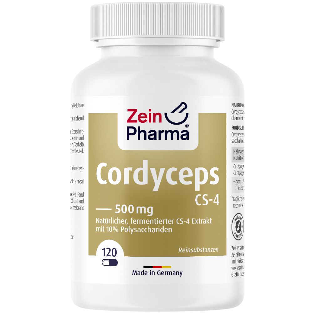 ZeinPharma® Cordyceps CS 4 Extrakt Kapseln 500 mg