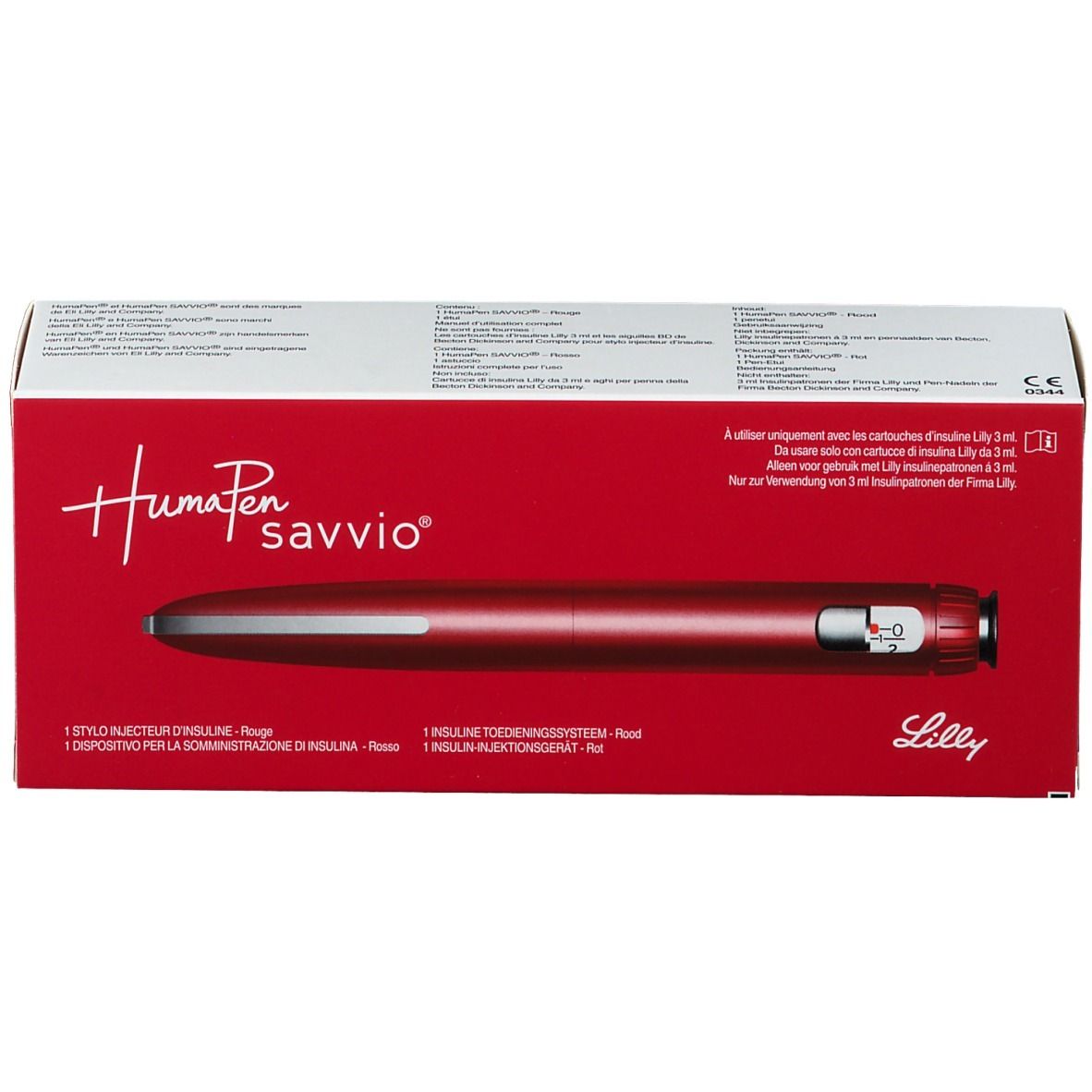 Humapen® Savvio rot