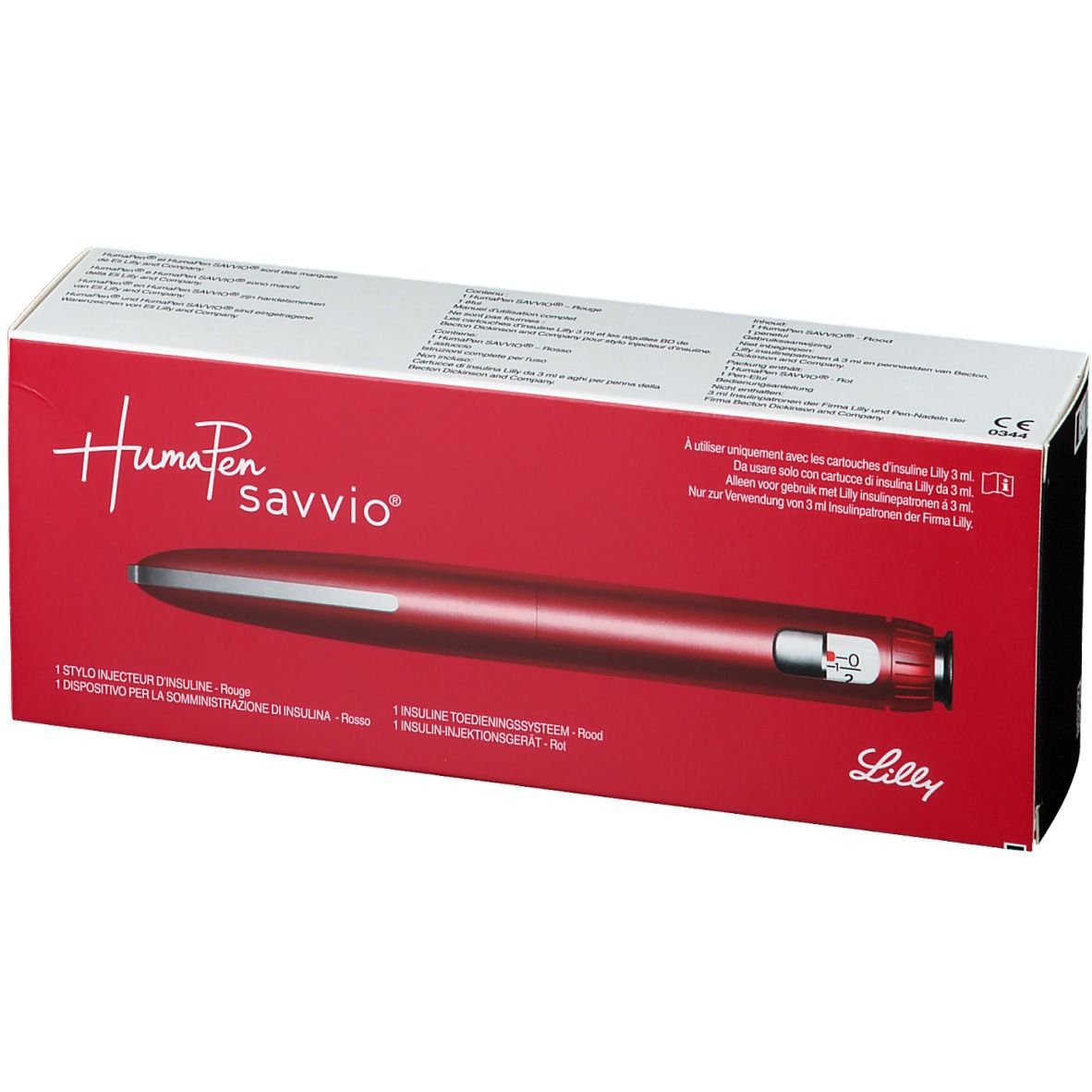 Humapen® Savvio rot