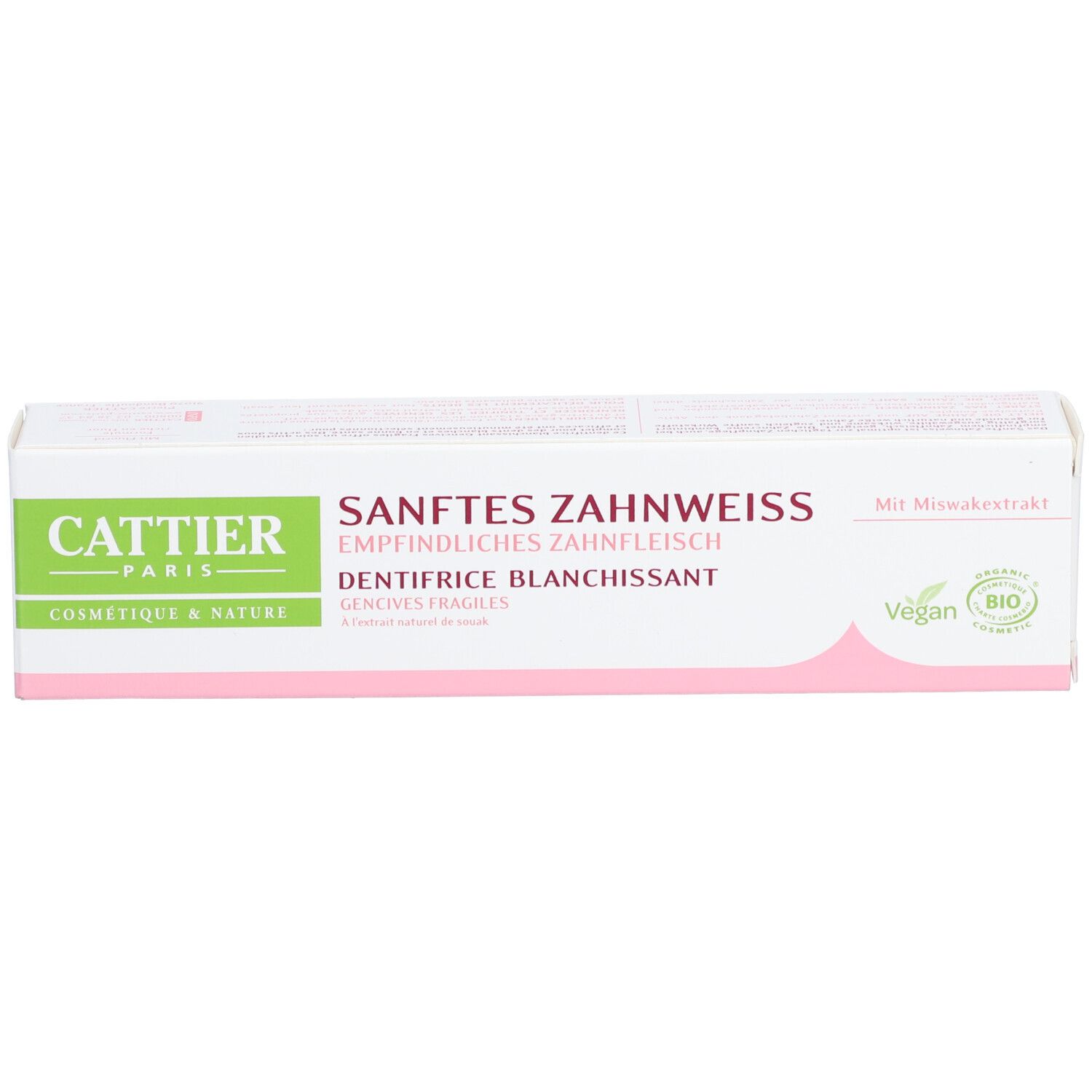 CATTIER Zahncreme Sanftes Zahnweiss