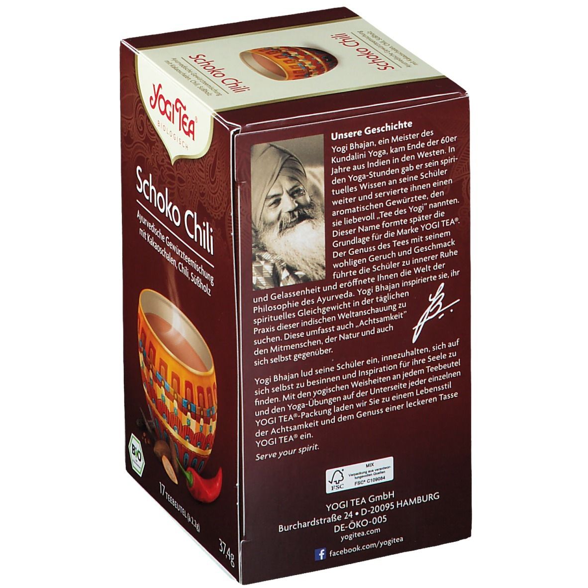 YOGI TEA® Schoko Chili