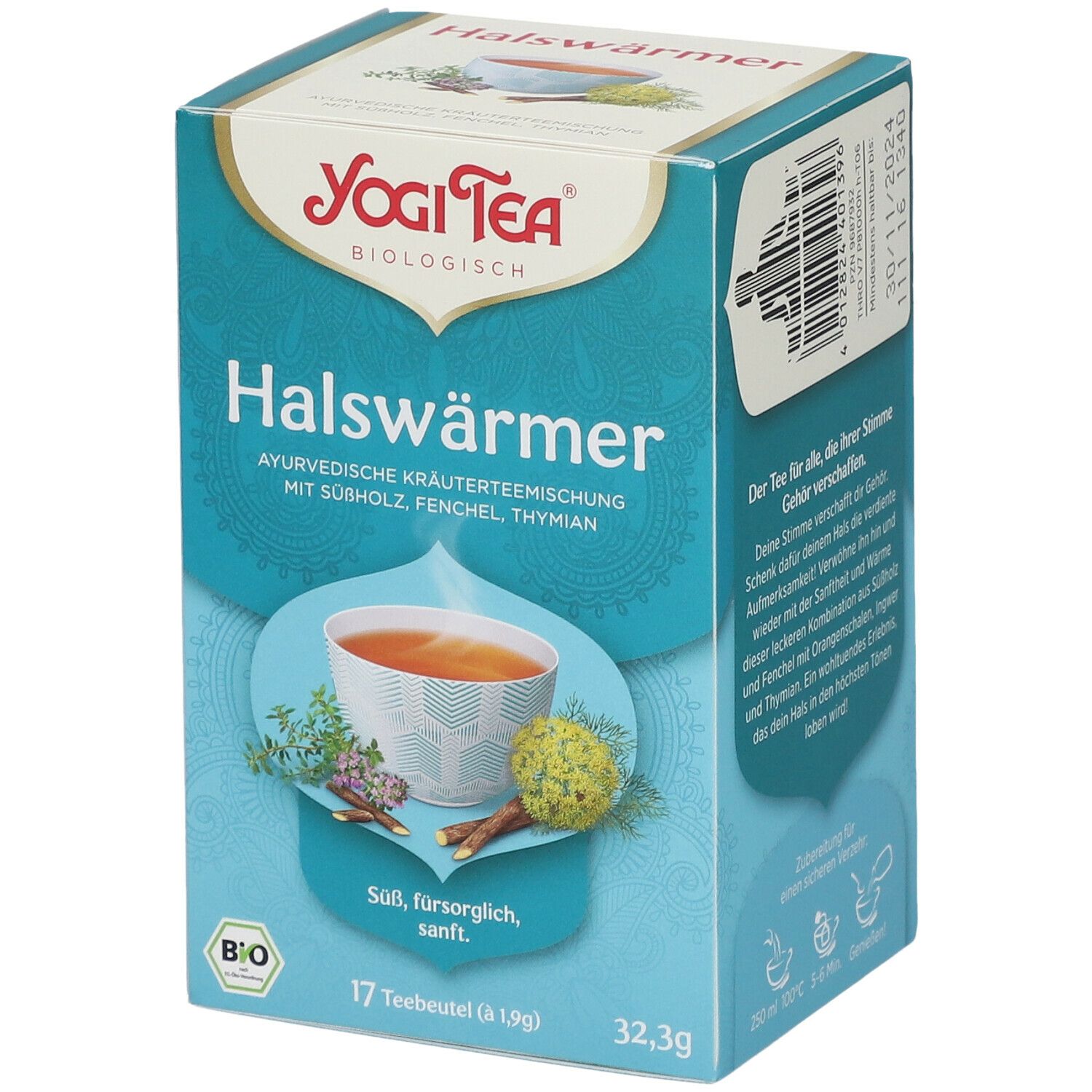 YOGI TEA® Halswärmer, Bio Kräutertee
