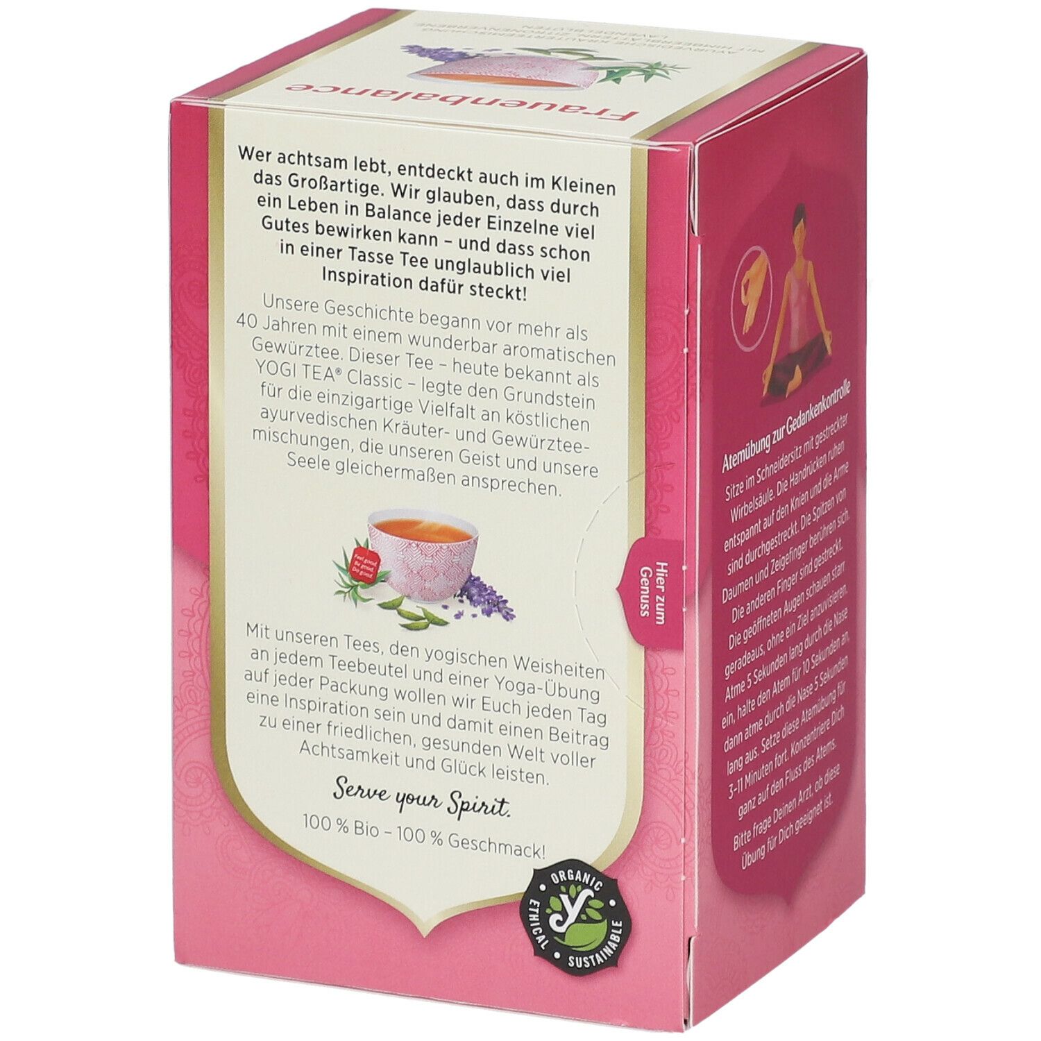 YOGI TEA® Frauenbalance, Bio Kräutertee