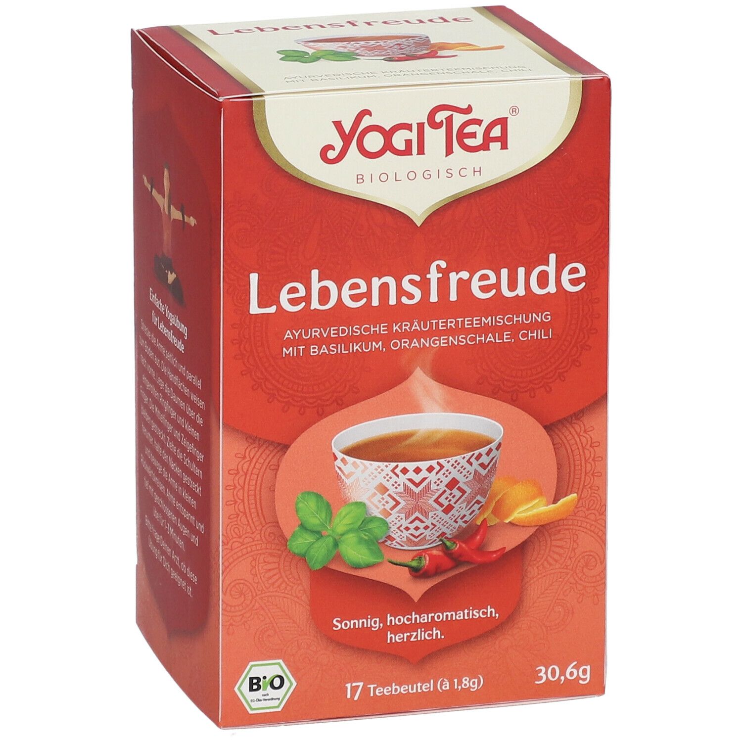 YOGI TEA® Lebensfreude, Bio Kräutertee