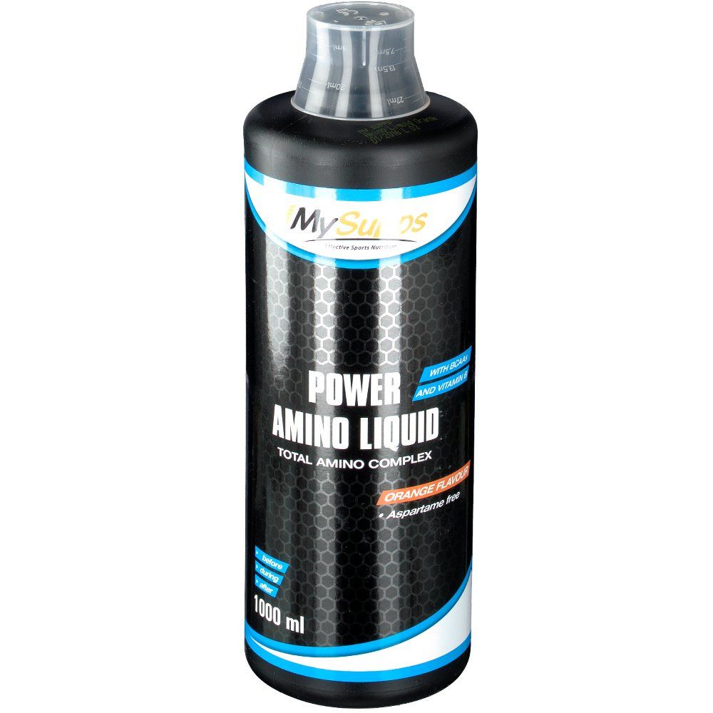MySupps Power Amino Liquid Orange