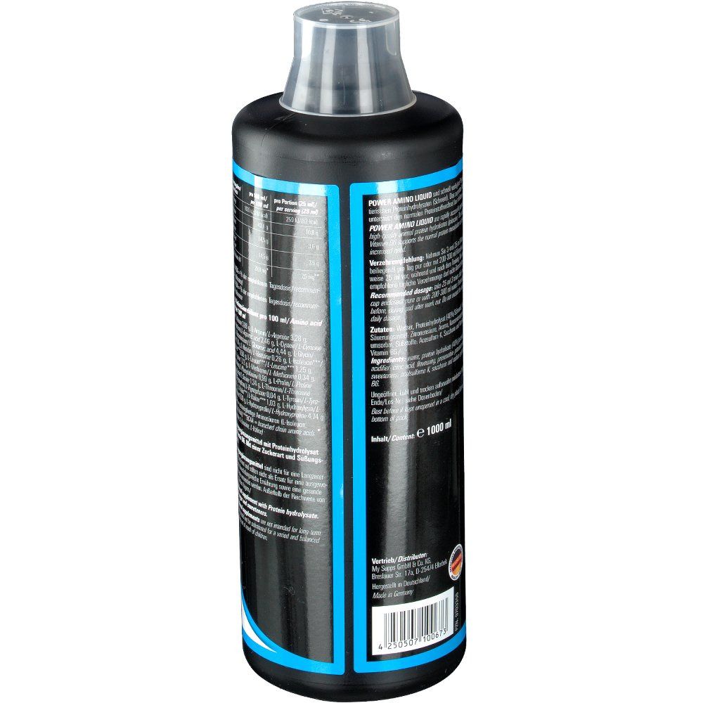 MySupps Power Amino Liquid Orange