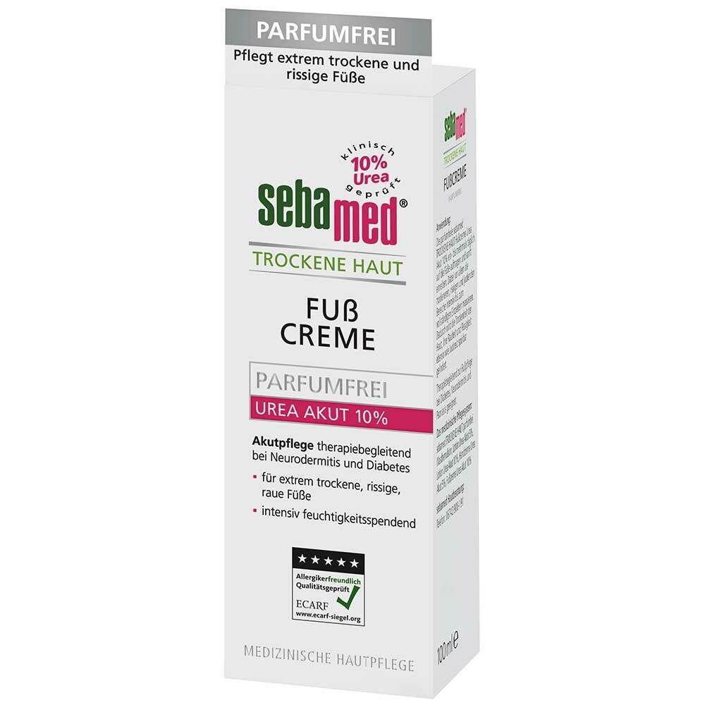 sebamed® Trockene Haut Fußcreme Parfumfrei Urea 10%