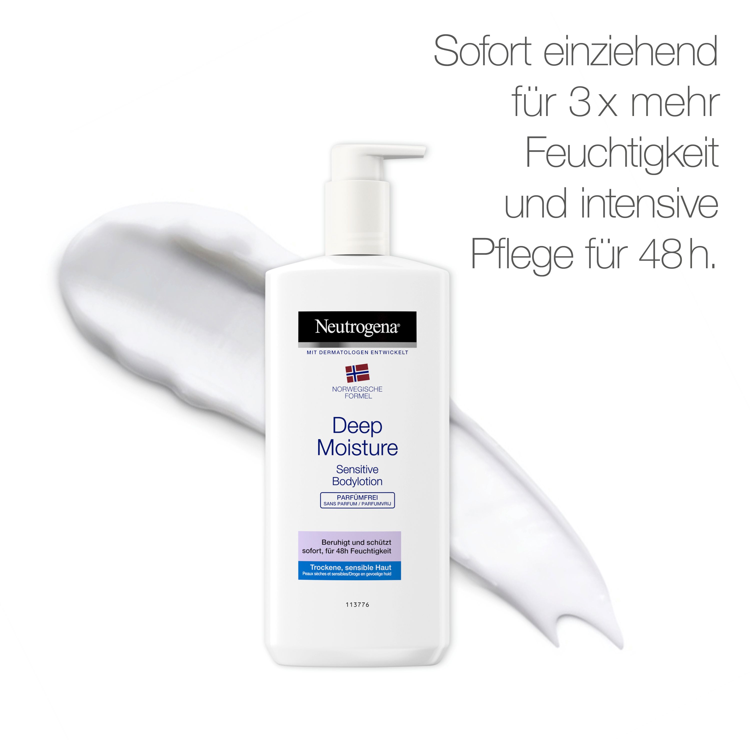 Neutrogena® Norwegische Formel Deep Moisture Bodylotion Sensitive