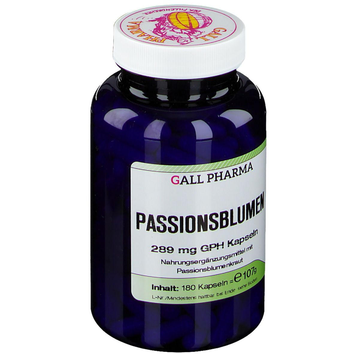 GALL PHARMA Passionsblumen 289 mg GPH Kapseln