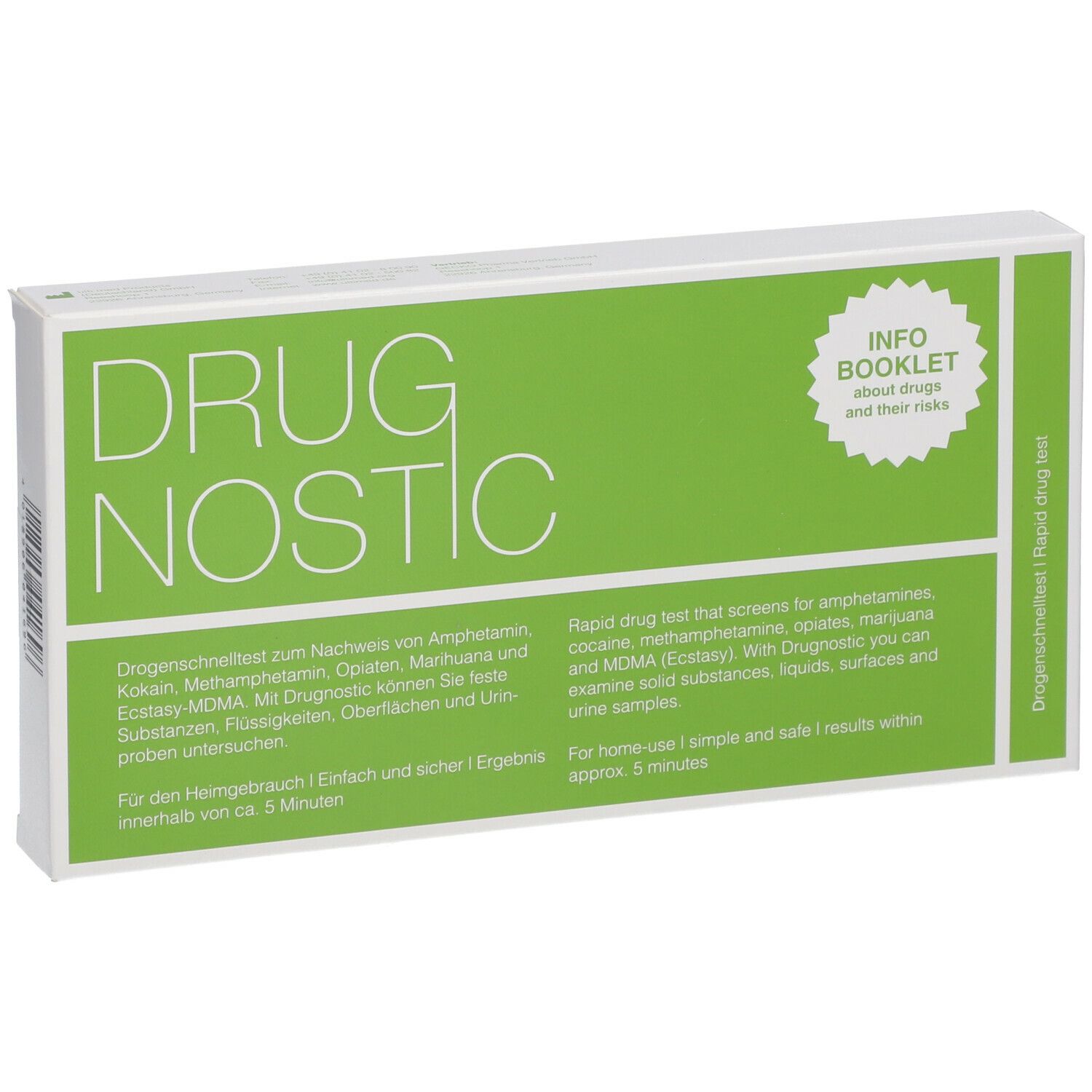 Einweg-THC-Drogen-Test-Kit - Home Drug Testing Kits 